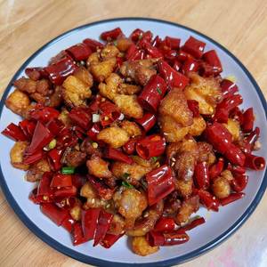 Hot pepper chicken