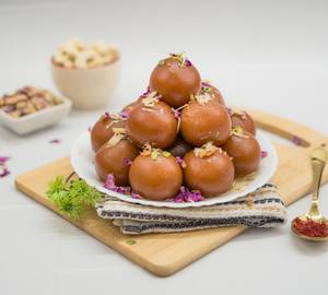 Stuffed Gulab Jamun [6 Pieces]