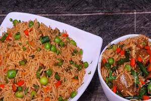 Veg Tripple Schezwan Fried Rice