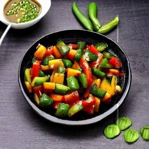 Exotic Stir Fried Vegetable 