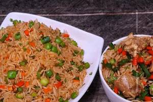 Triple Schezwan Fried Rice