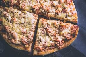 Bbq Paneer Pizza