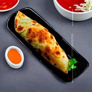Egg Manchurian Cheese Roll