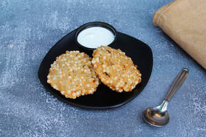 Sabudana Vada With Dahi