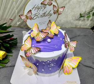 Eggless Blueberry Butterfly Cake 500G