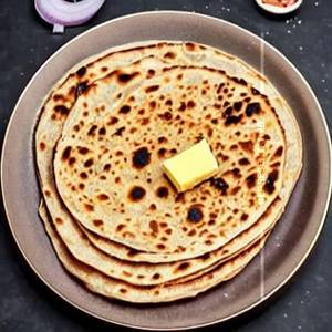 Butter Lachedar Paratha