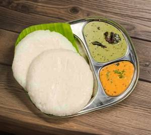 Thatte idli (2 piece)