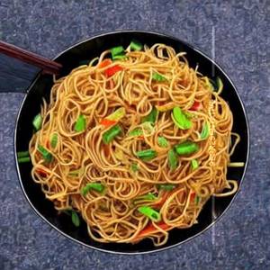 Manchurian Noodles Half