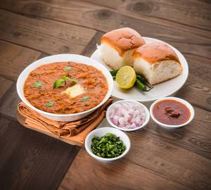 Cheese Pav Bhaji  - 2 Pav