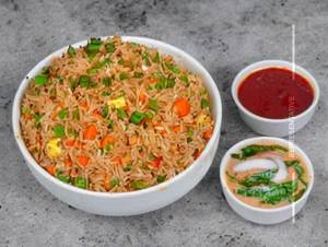 Schezwan Egg Fried Rice