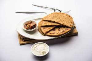 Satu paratha butter