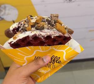 Hulk's Rocky Road Waffle