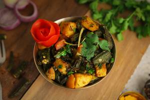 Aloo Bhindi Fry