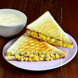 Cheesy Creamy Corn Sandwich