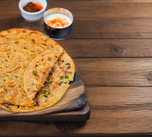 Aloo pyaaz paratha