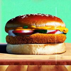 Chilli Paneer Burger