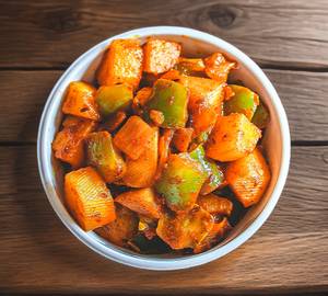 Shimla Mirch Aloo