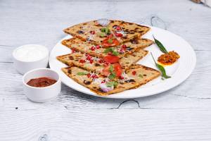 2 mix veg paratha