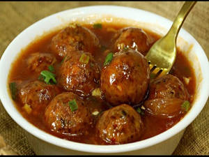 Vegetables Manchurian Gravy