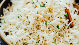 Garlic Jeera Rice 1/2
