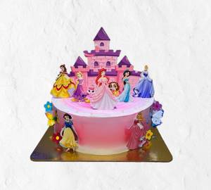 Disney Princess Theme Cake [500Grams]