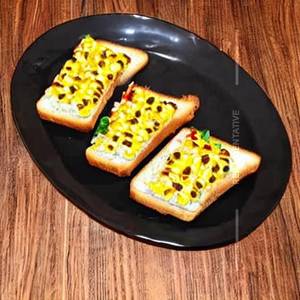 Corn Paneer Toast