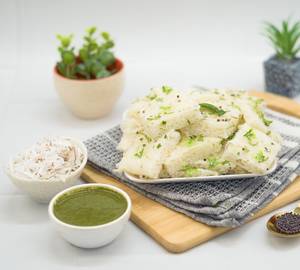 White Dhokla