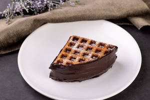 Belgian Dark Chocolate Waffle