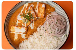 Paneer Sabji & Rice Thali