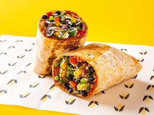 Fajita Black Bean Burrito [Regular]