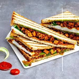 Paneer Keema   Sandwich