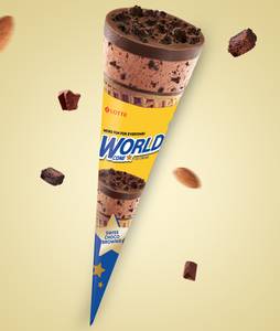 Swiss Choco Brownie World Cone 150 Ml