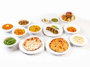 From The Indian Kitchen Vegetarian Table For Two