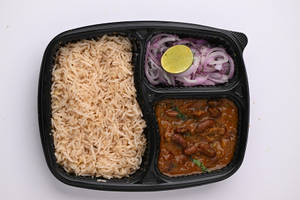 Chapati/rice Rajma Combo
