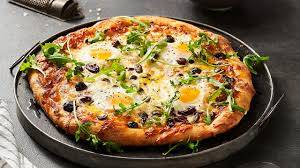 Egg pizza