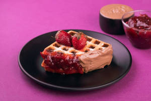 Choco Strawberry Waffle