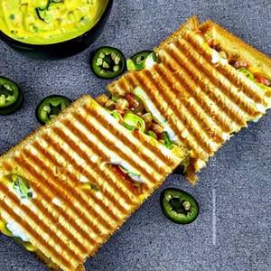 Corn Jalapeno Sandwich