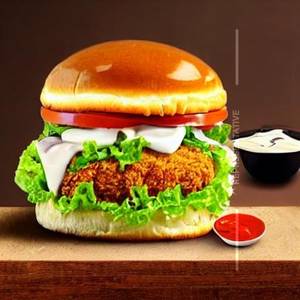 Chicken  Tower Burger 