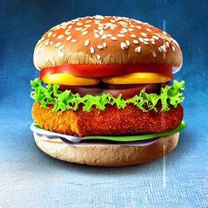 Paneer Lays Burger