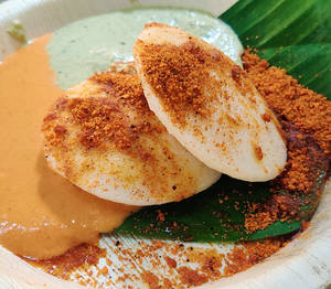 Ghee Podi Idly (2 Nos)