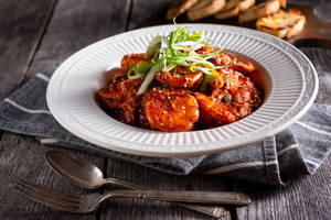 Pan Fried Prawns Chilli