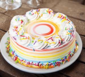 Rainbow cake                                                       