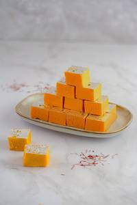 Kesar Milk Barfi