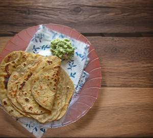 Chapathi with chuttni