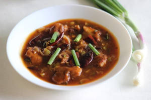 Hot Garlic Chicken Gravy (serves 1)