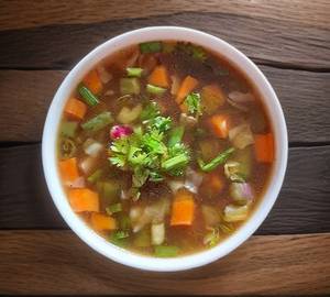 Veg hot & sour soup