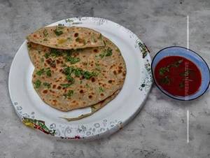 Paneer Aloo Paratha