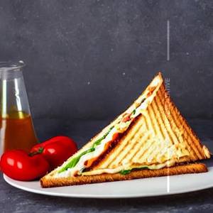 Club Veg Cheese Sandwich