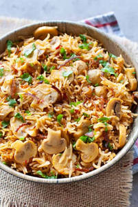 Mushroom Biryani