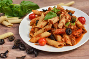 Chicken Red Sauce Pasta